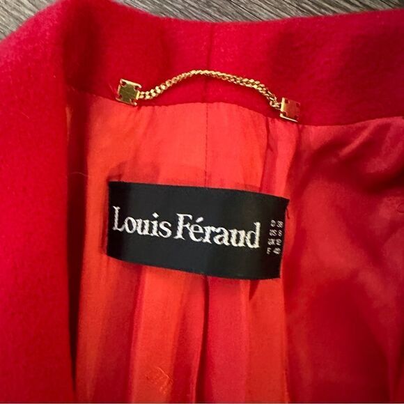 Louis Feraud vintage red jacket - Picture 8 of 12